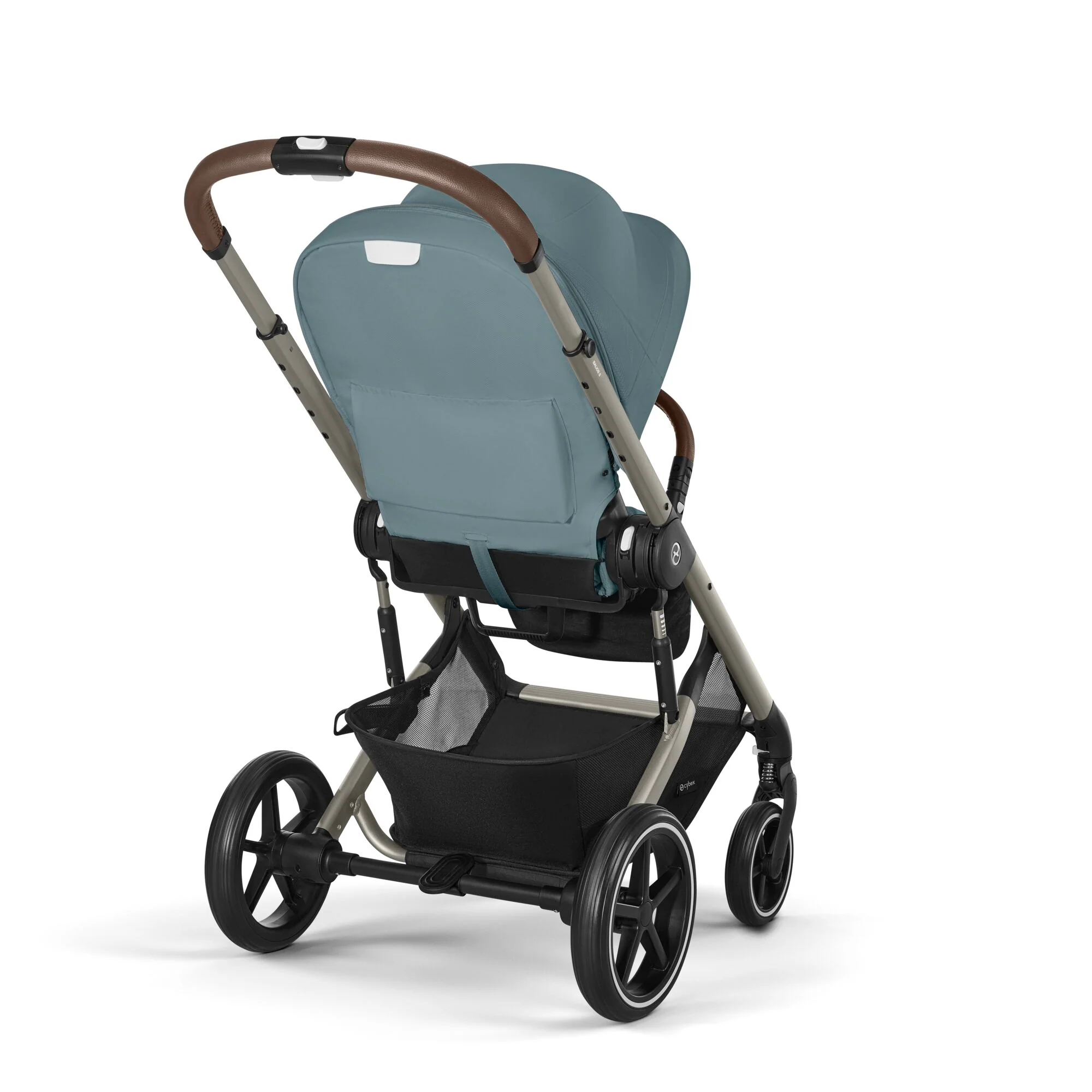 עגלת תינוק משולבת - טיולון ועריסה Balios TS5 בצבע Stormy Blue, עם סל-קל Cloud G - Image 8