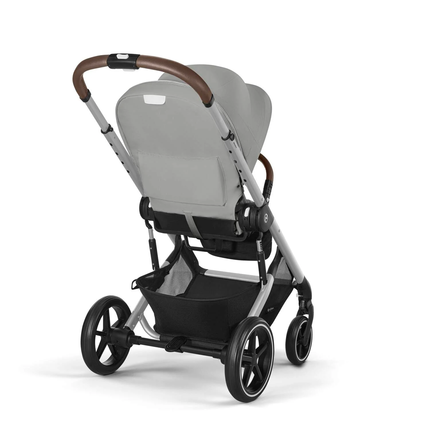 עגלת תינוק משולבת - טיולון ועריסה Balios TS5 בצבע Stone Grey , עם סלקל Cloud G - Image 4