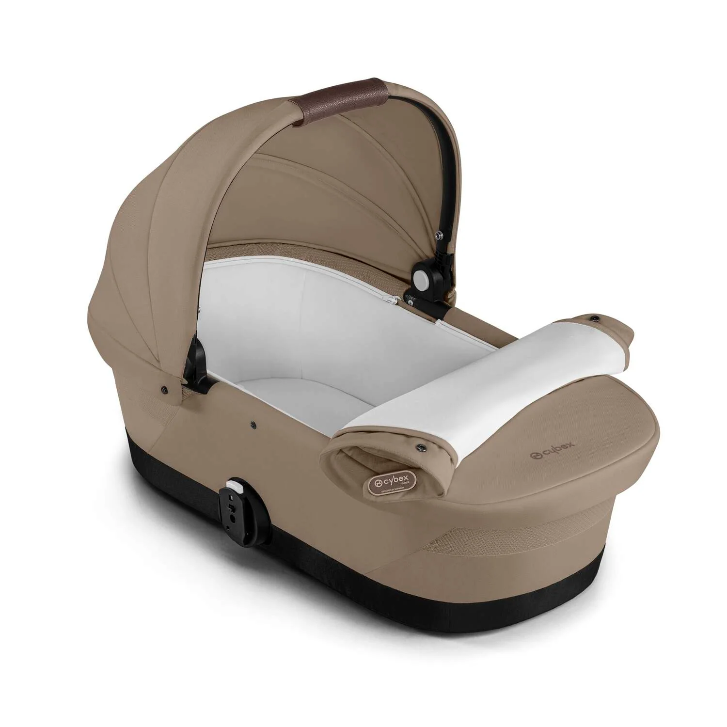 עגלת תינוק לתאומים / אחים Gazelle S2 בז' Almond Beige - Image 7