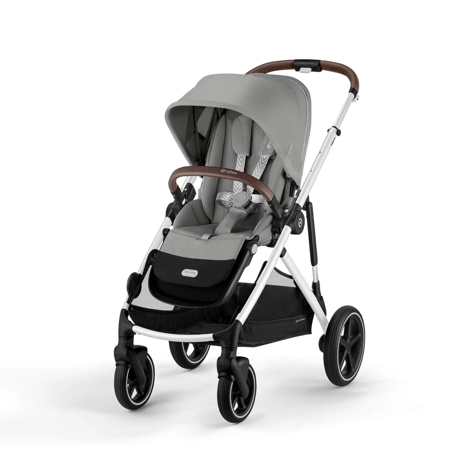 עגלת תינוק לתאומים / אחים Gazelle S2 אפור Stone Grey - Image 5