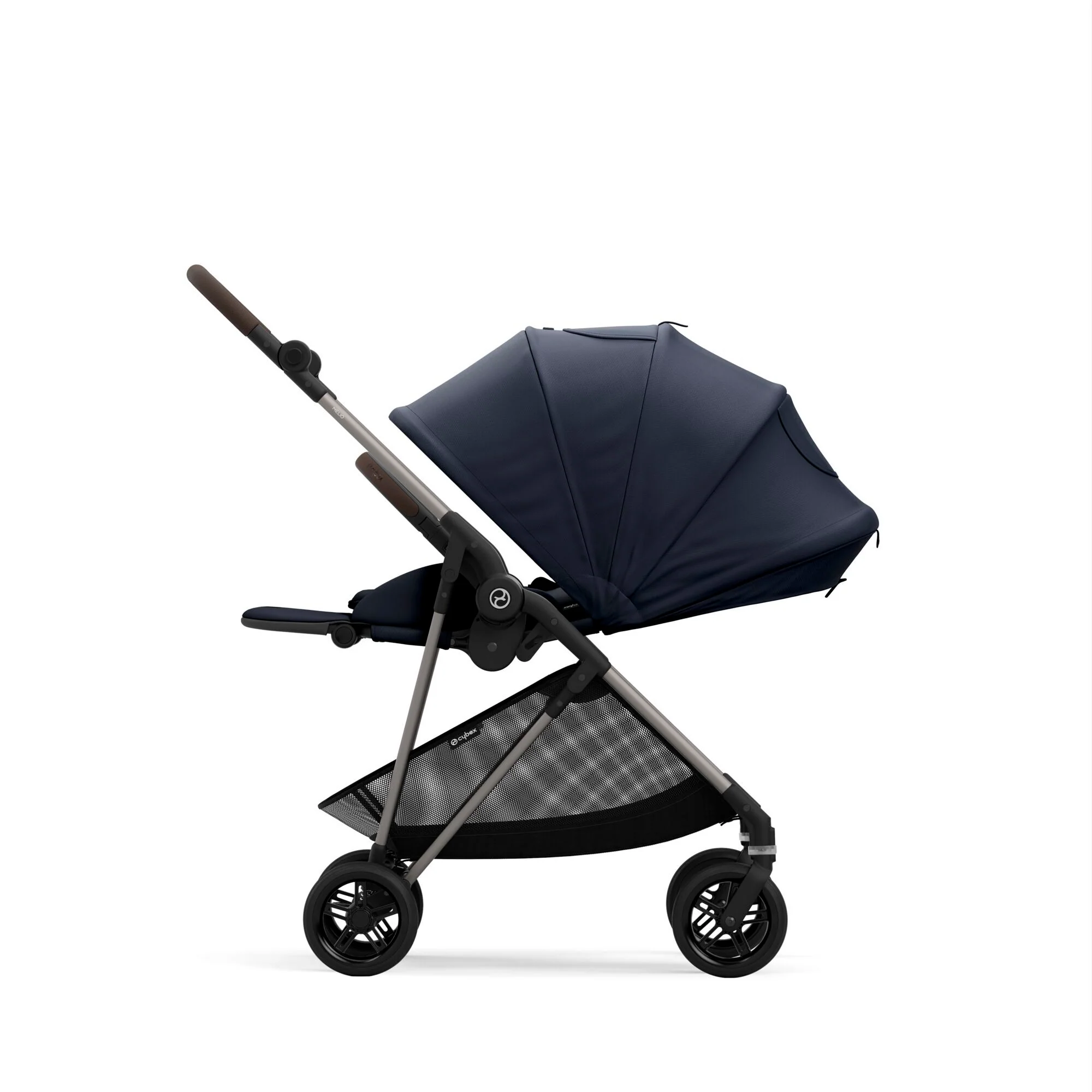 עגלת תינוק משולבת Melio 2  Ocean Blue כחול - Image 4