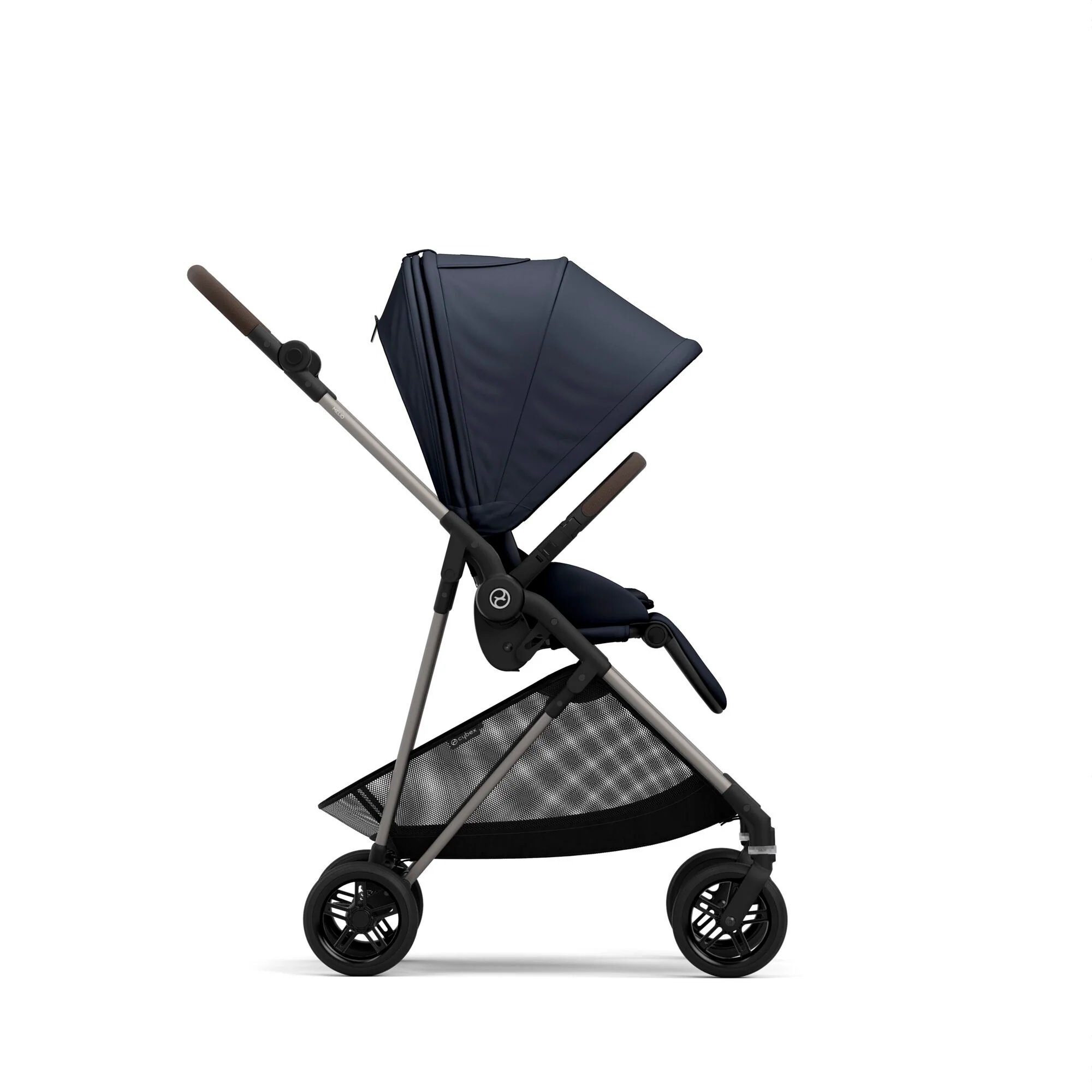 עגלת תינוק משולבת Melio 2  Ocean Blue כחול - Image 5
