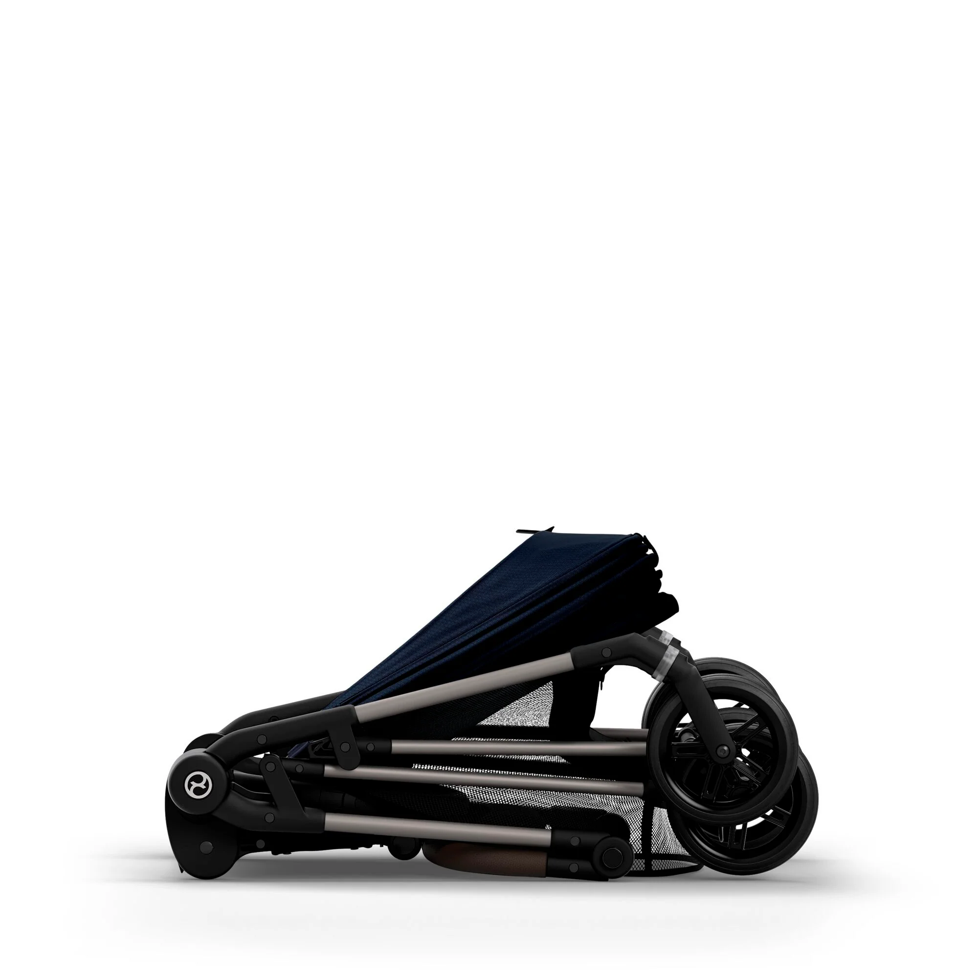 עגלת תינוק משולבת Melio 2 Dark Blue כחול - Image 7