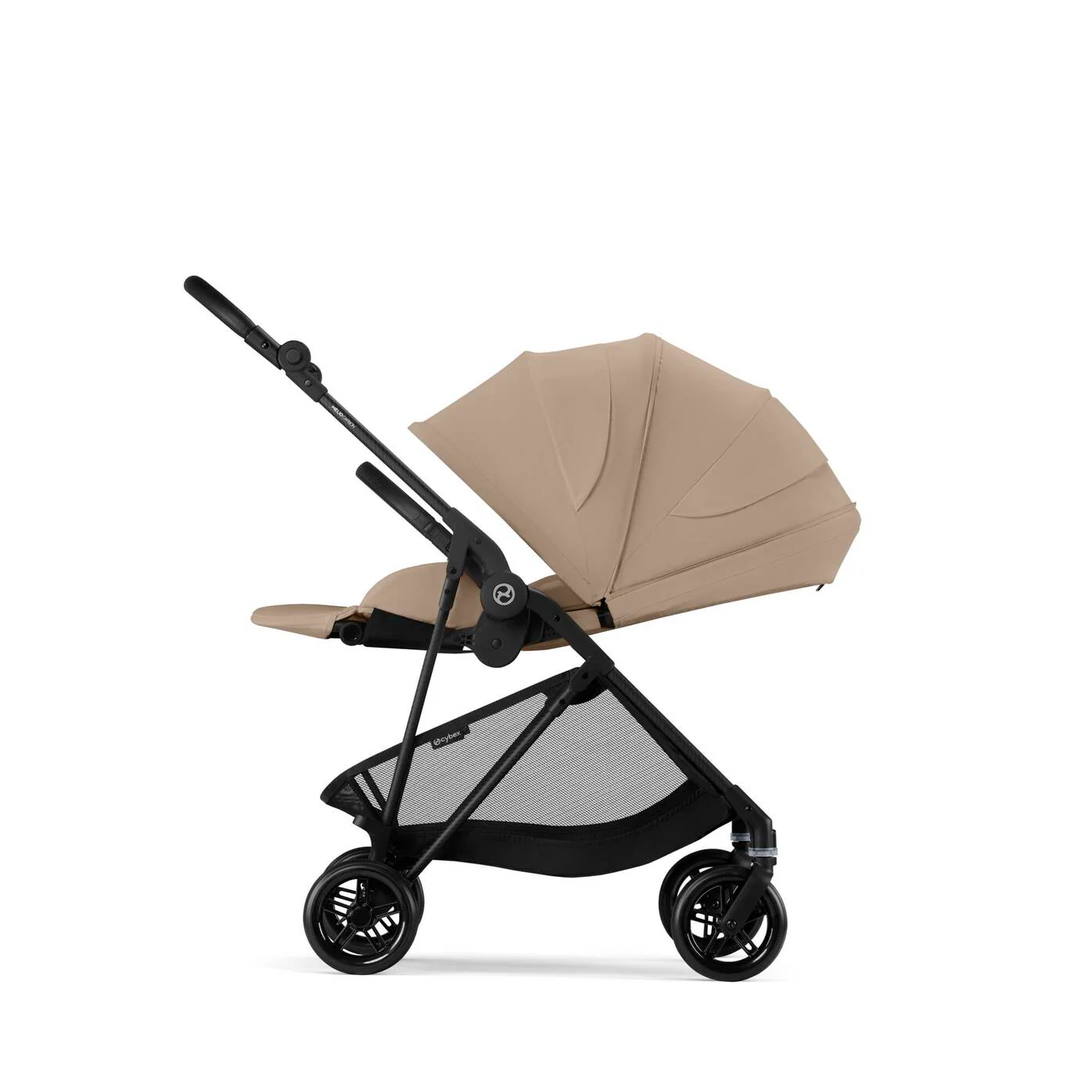 עגלת תינוק משולבת Melio 3 Carbon Almond Beige בצבע בז' - Image 6