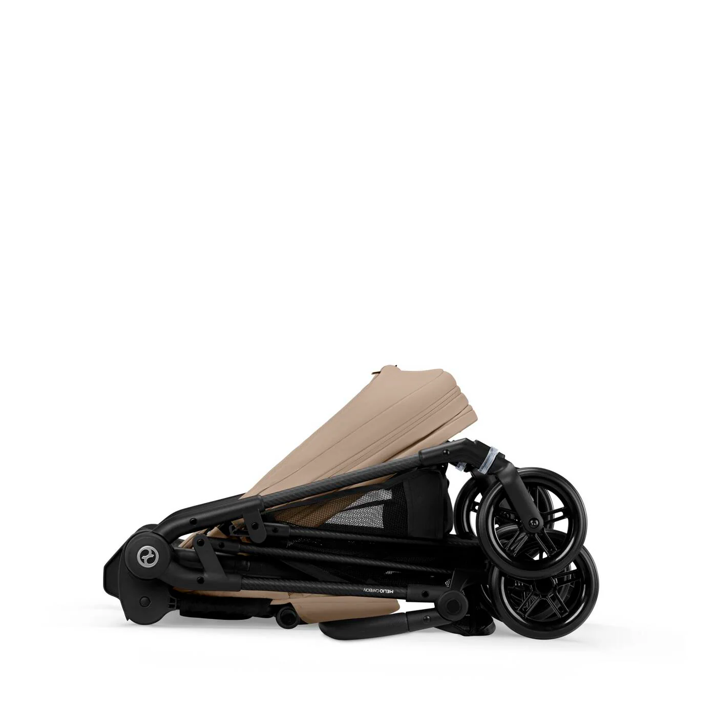 עגלת תינוק משולבת Melio 3 Carbon Almond Beige בצבע בז' - Image 9