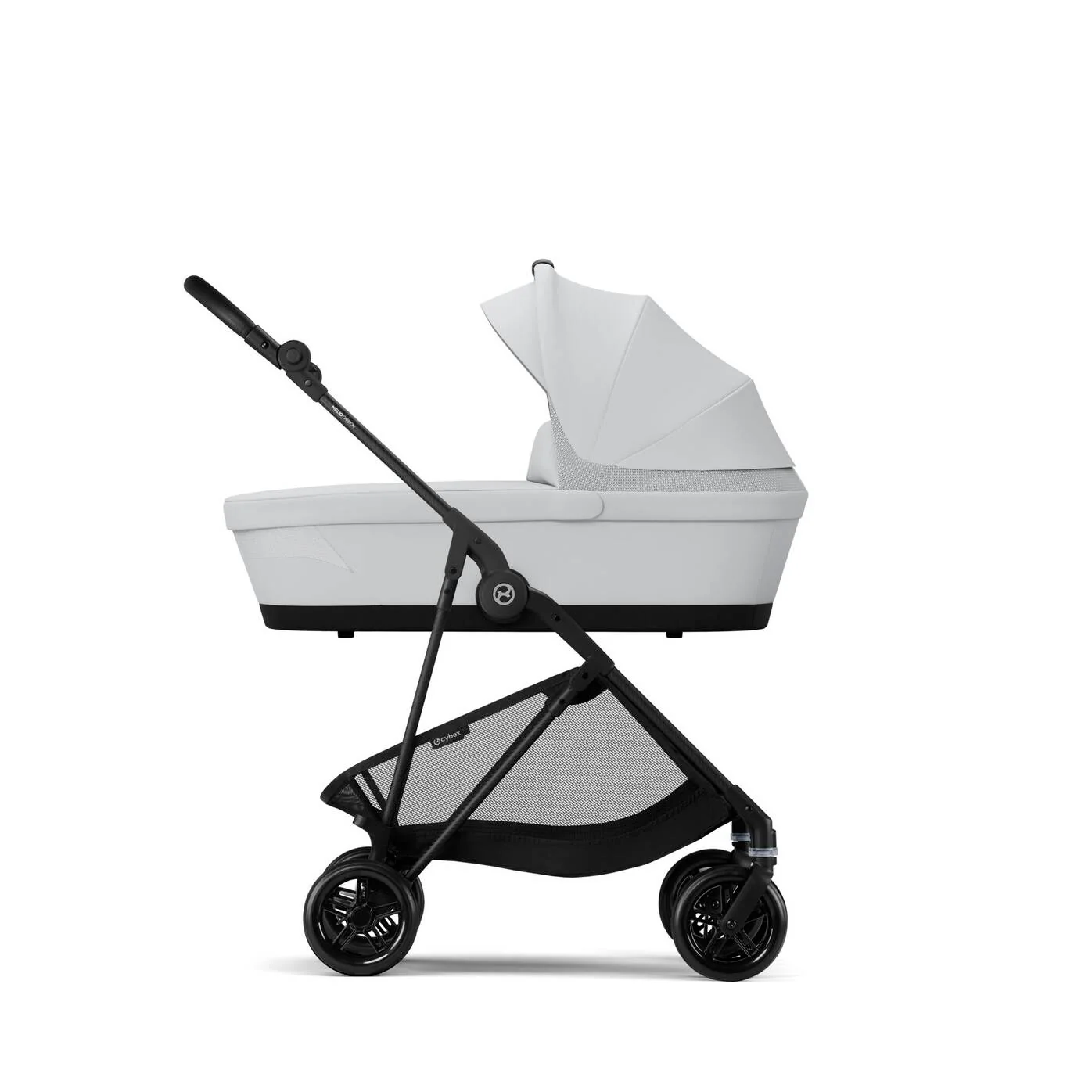 עגלת תינוק משולבת Melio 3 Carbon Fog Grey בצבע אפור - Image 3