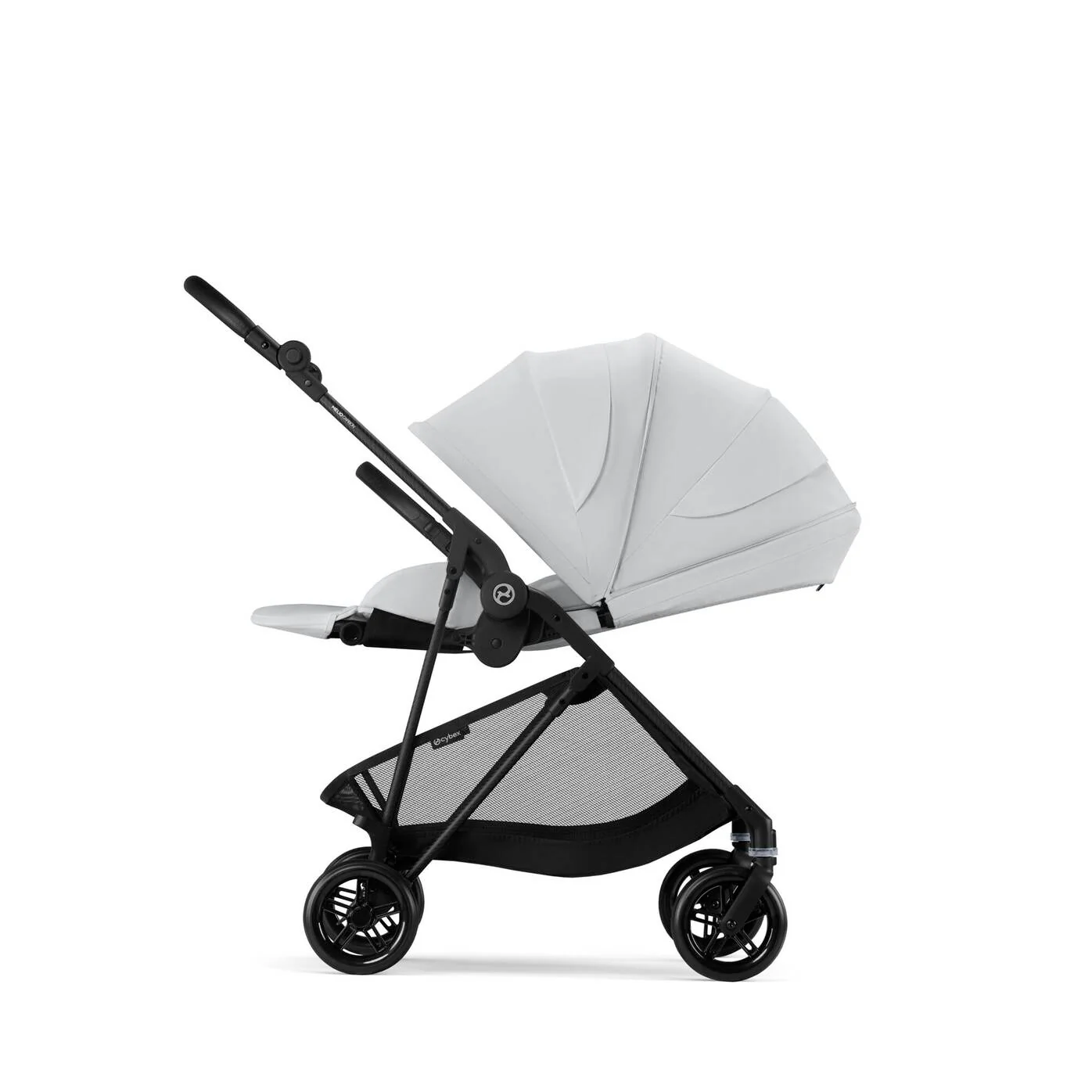 עגלת תינוק משולבת Melio 3 Carbon Fog Grey בצבע אפור - Image 5