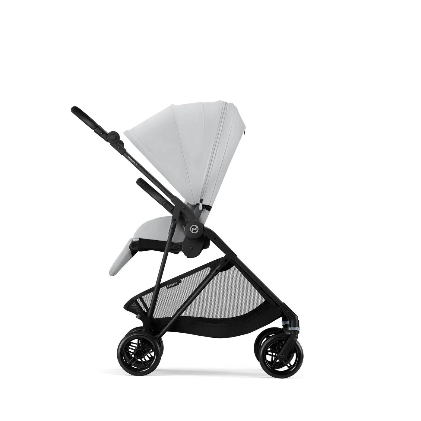עגלת תינוק משולבת Melio 3 Carbon Fog Grey בצבע אפור - Image 7