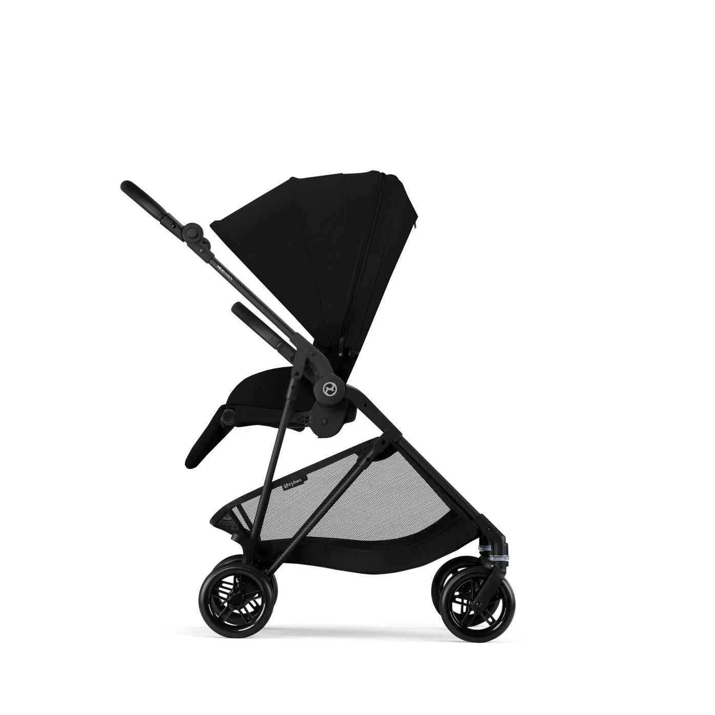 עגלת תינוק משולבת Melio 3 Carbon Magic Black בצבע שחור - Image 7