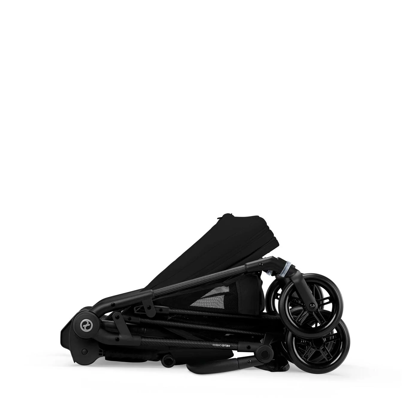 עגלת תינוק משולבת Melio 3 Carbon Magic Black בצבע שחור - Image 9