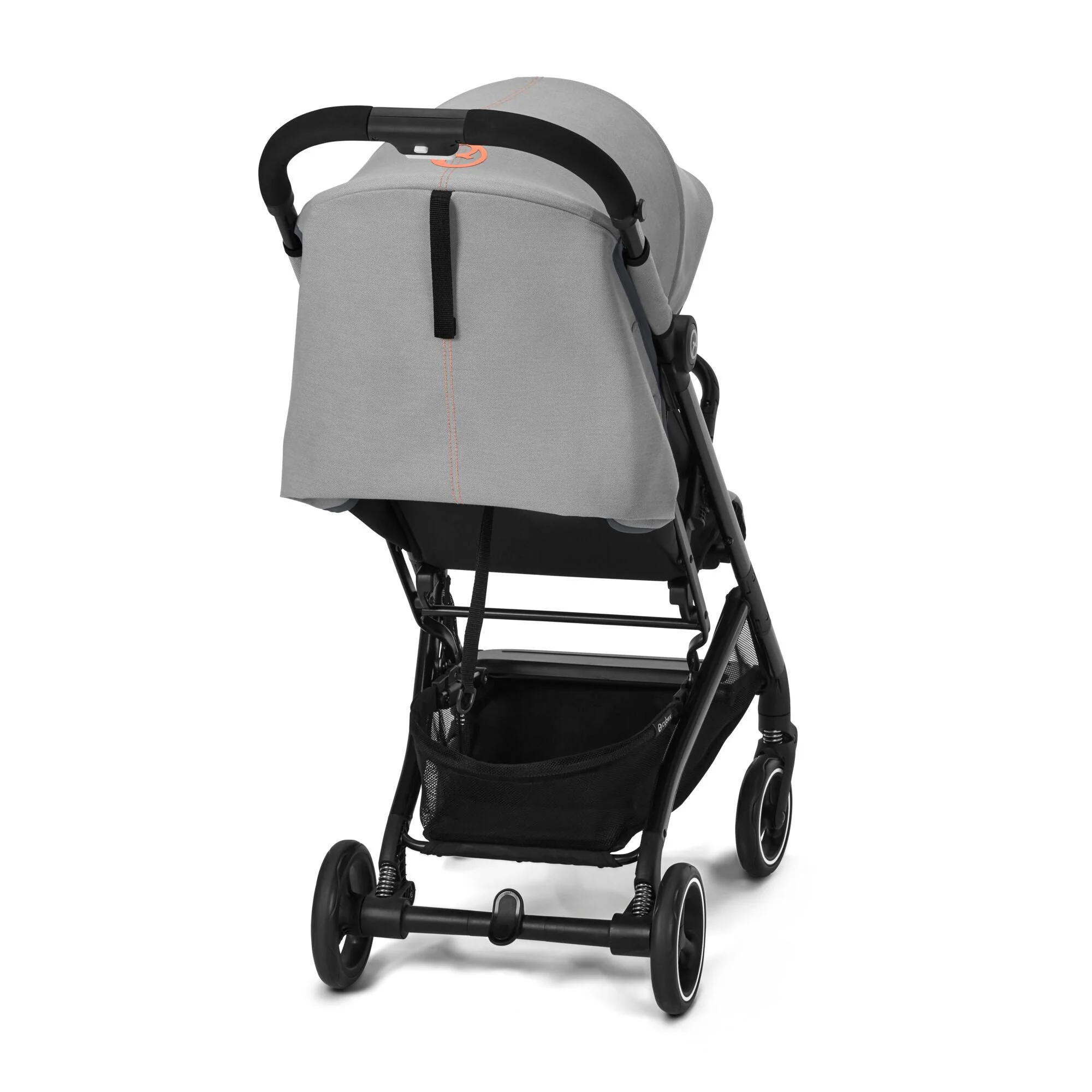עגלת טיולון Beezy גלגלים קטנים אפור Lava Grey - Image 3