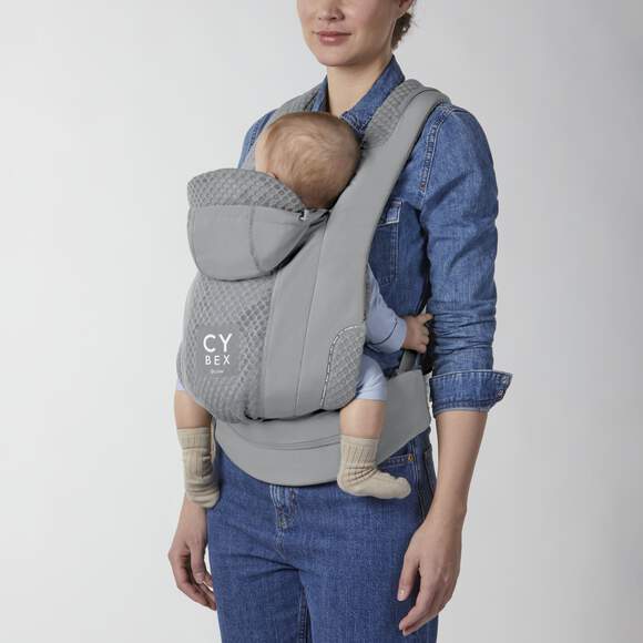 מנשא לתינוק Coya Thunder Grey אפור - Image 4