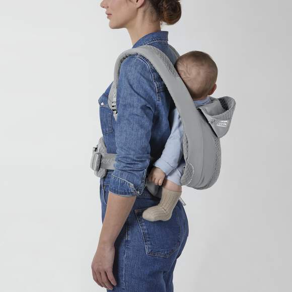 מנשא לתינוק Coya Thunder Grey אפור - Image 5