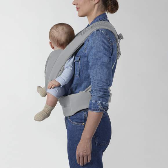 מנשא לתינוק Coya Thunder Grey אפור - Image 6