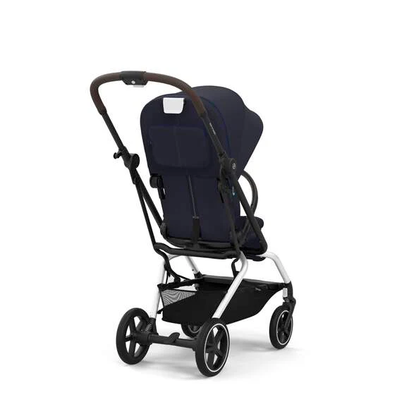 עגלת טיולון Eezy S Twist +2 כחול dark blue שלדה כסופה - Image 3