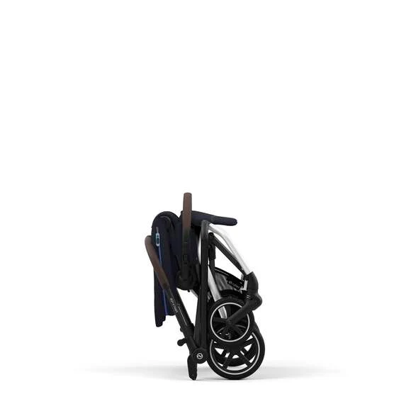 עגלת טיולון Eezy S Twist +2 כחול dark blue שלדה כסופה - Image 6
