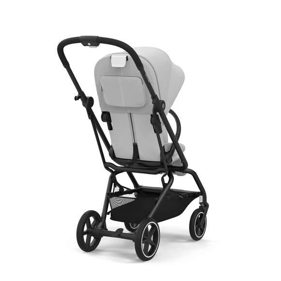 עגלת טיולון Eezy S Twist +2 אפור Fog Grey שלדה שחורה - Image 5