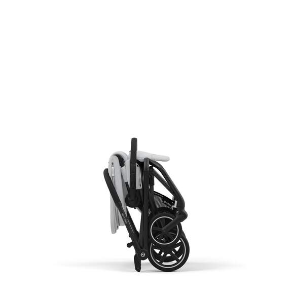 עגלת טיולון Eezy S Twist +2 אפור Fog Grey שלדה שחורה - Image 7