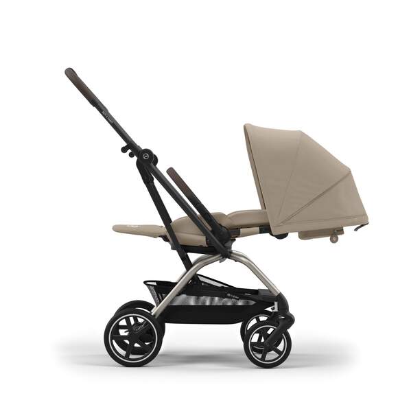עגלת טיולון Eezy S Twist +2 בז' Almond Beige - Image 5