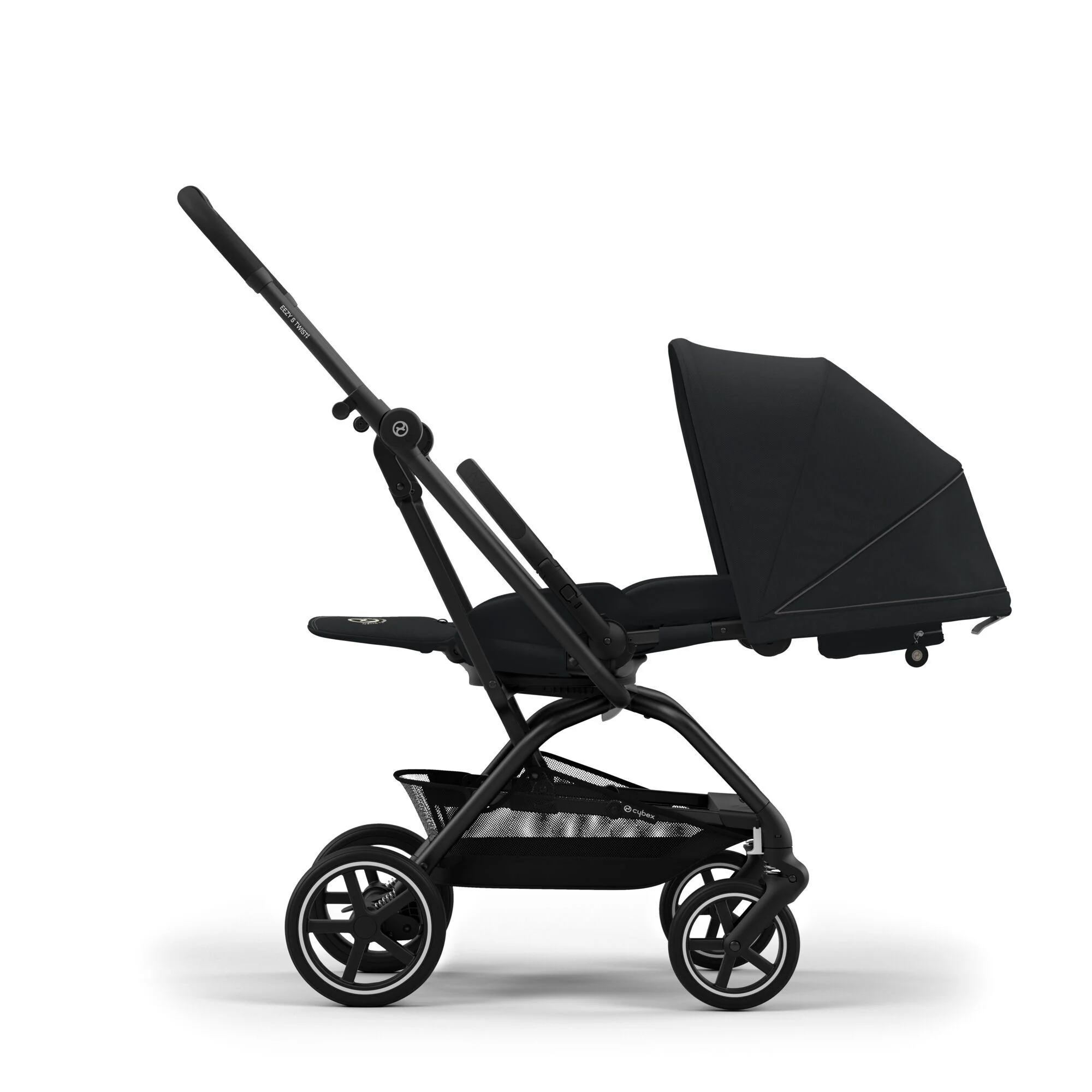 עגלת טיולון Eezy S Twist +2 שחור Magic Black - Image 5