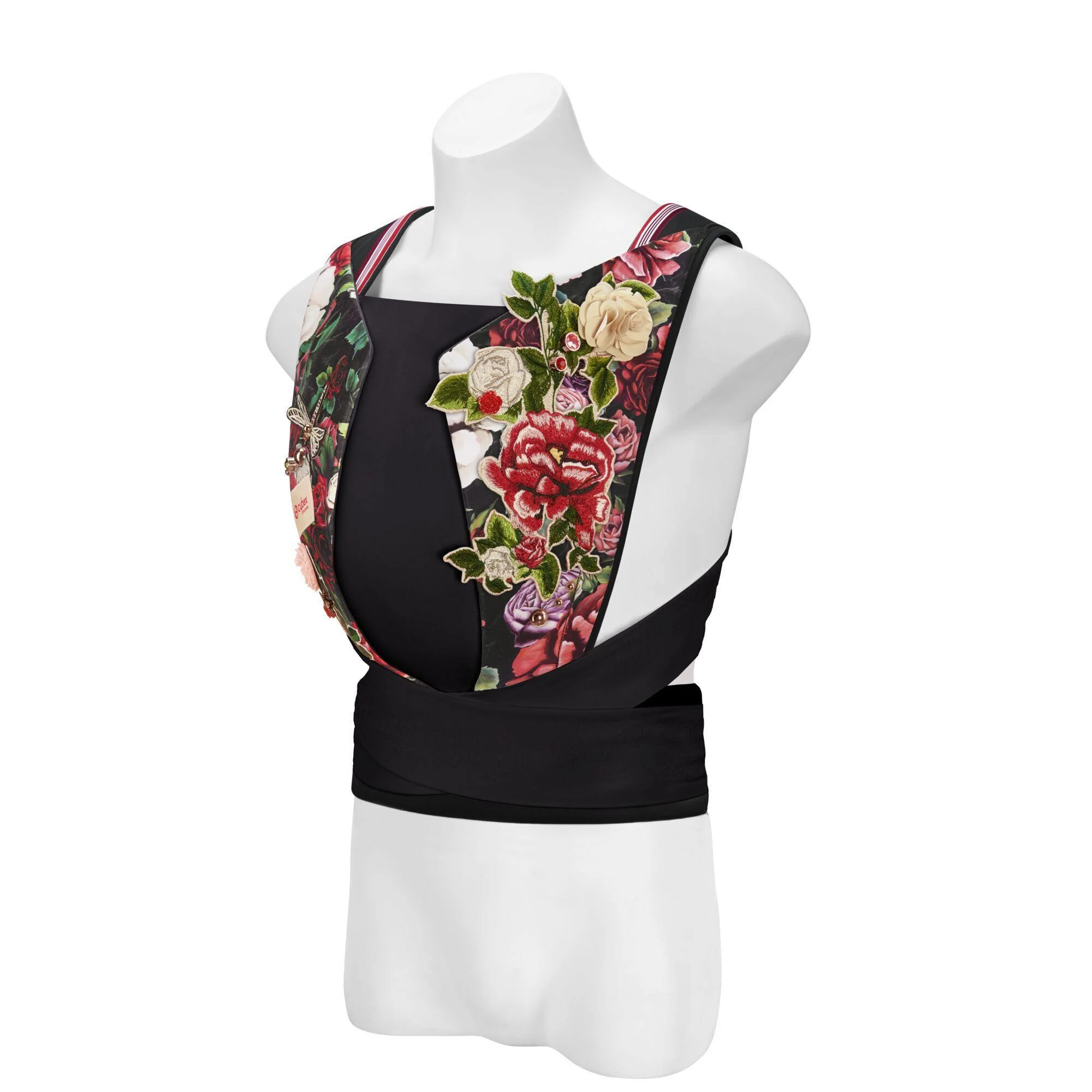 מנשא לתינוק YEMA TIE בעיצוב Spring Blossom Dark - Image 2