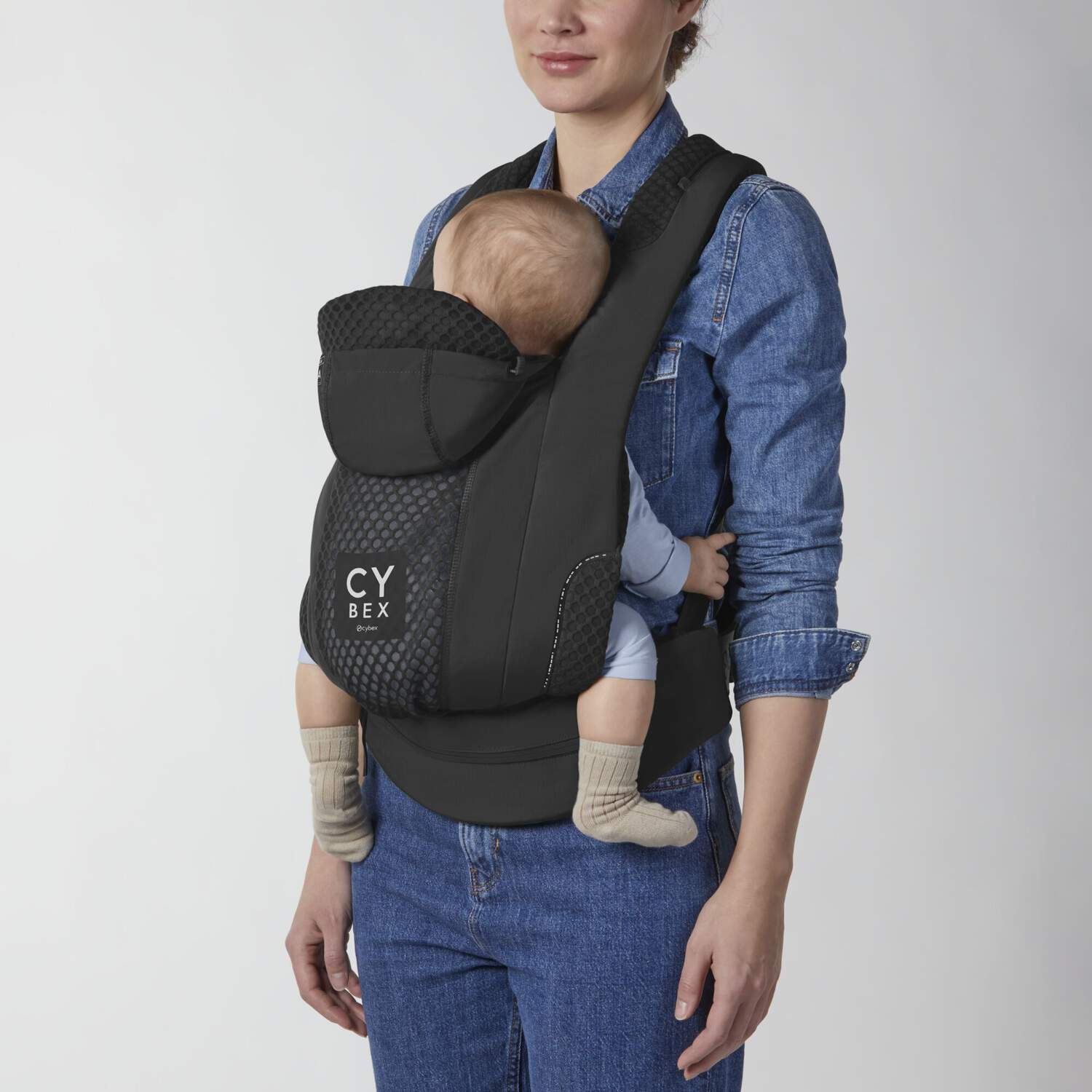 מנשא לתינוק Coya Urban Black שחור - Image 2