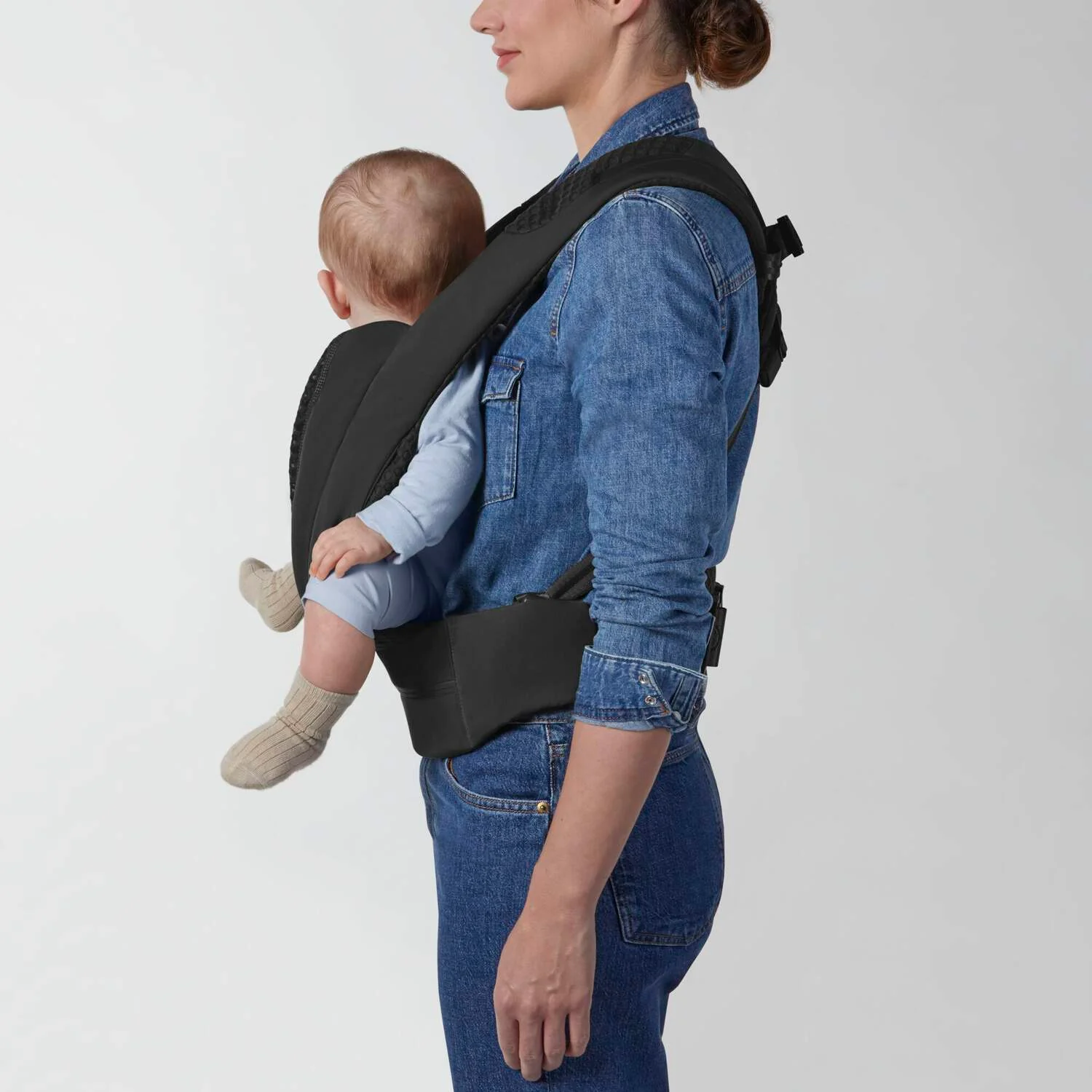 מנשא לתינוק Coya Urban Black שחור - Image 4