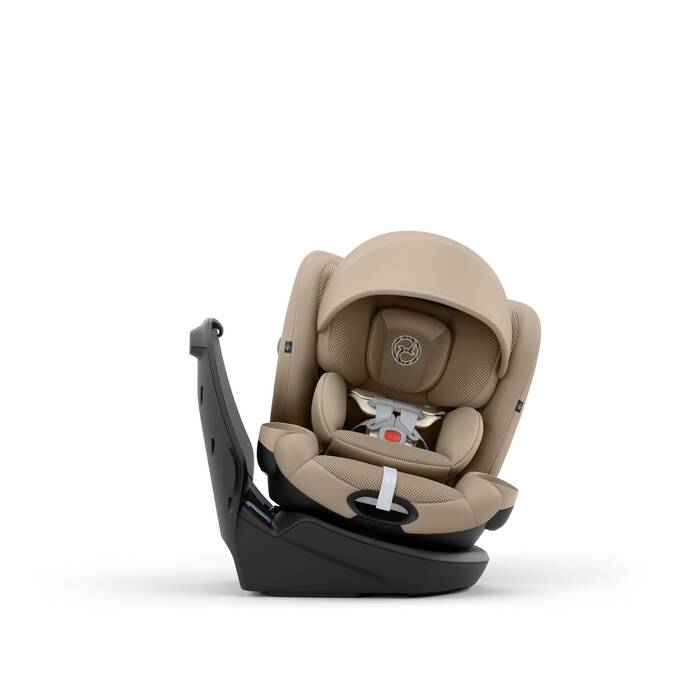 כסא בטיחות Callisto G 360 עם בסיס משולב ומערכת SensorSafe בצבע בז' Almond Beige - Image 8