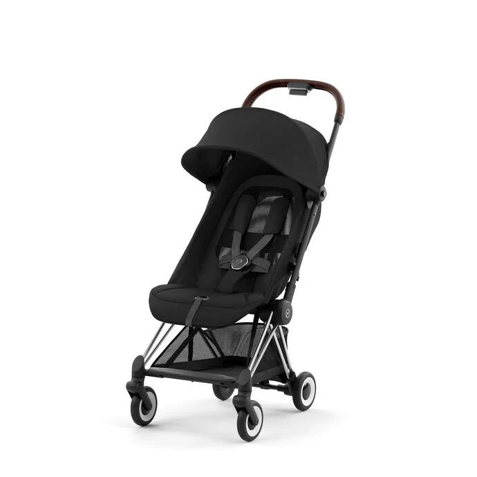 עגלת תינוק Coya כרום חום Sepia Black - Image 3