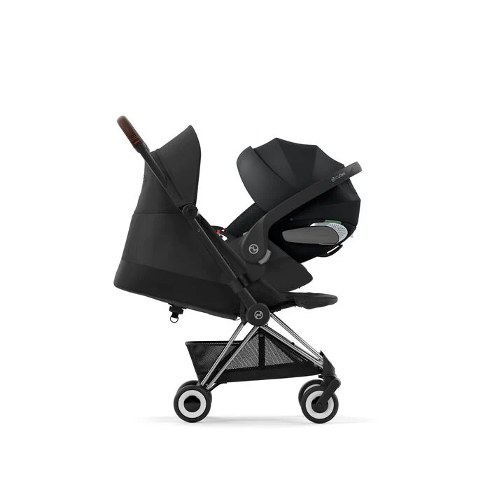 עגלת תינוק Coya כרום חום Sepia Black - Image 5