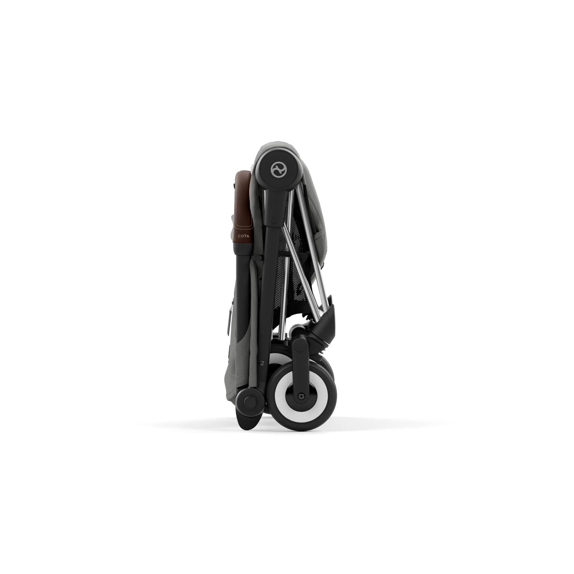 עגלת תינוק Coya כרום חום Mirage Grey - Image 9