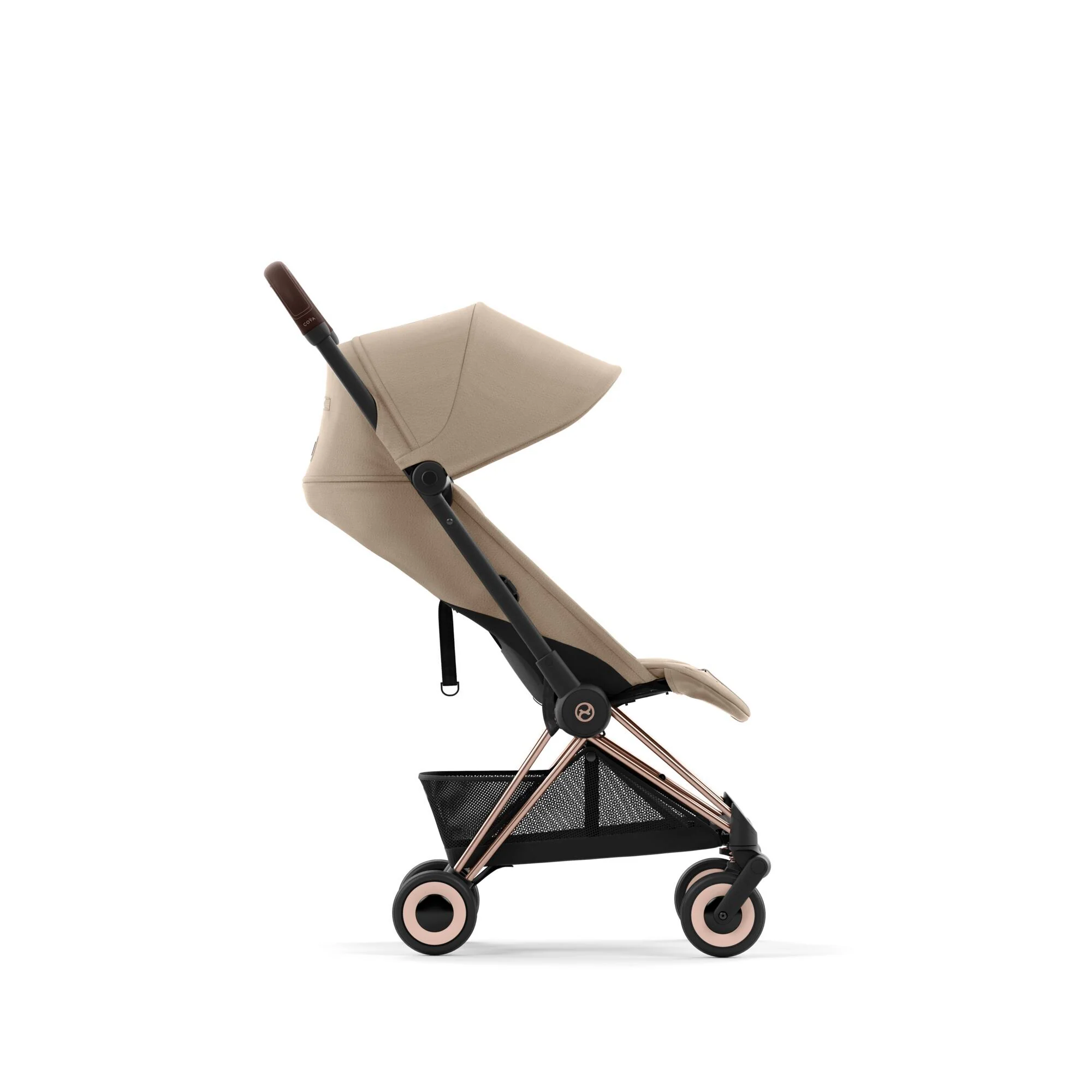 עגלת תינוק Coya רוזגולד Cozy Beige - Image 3