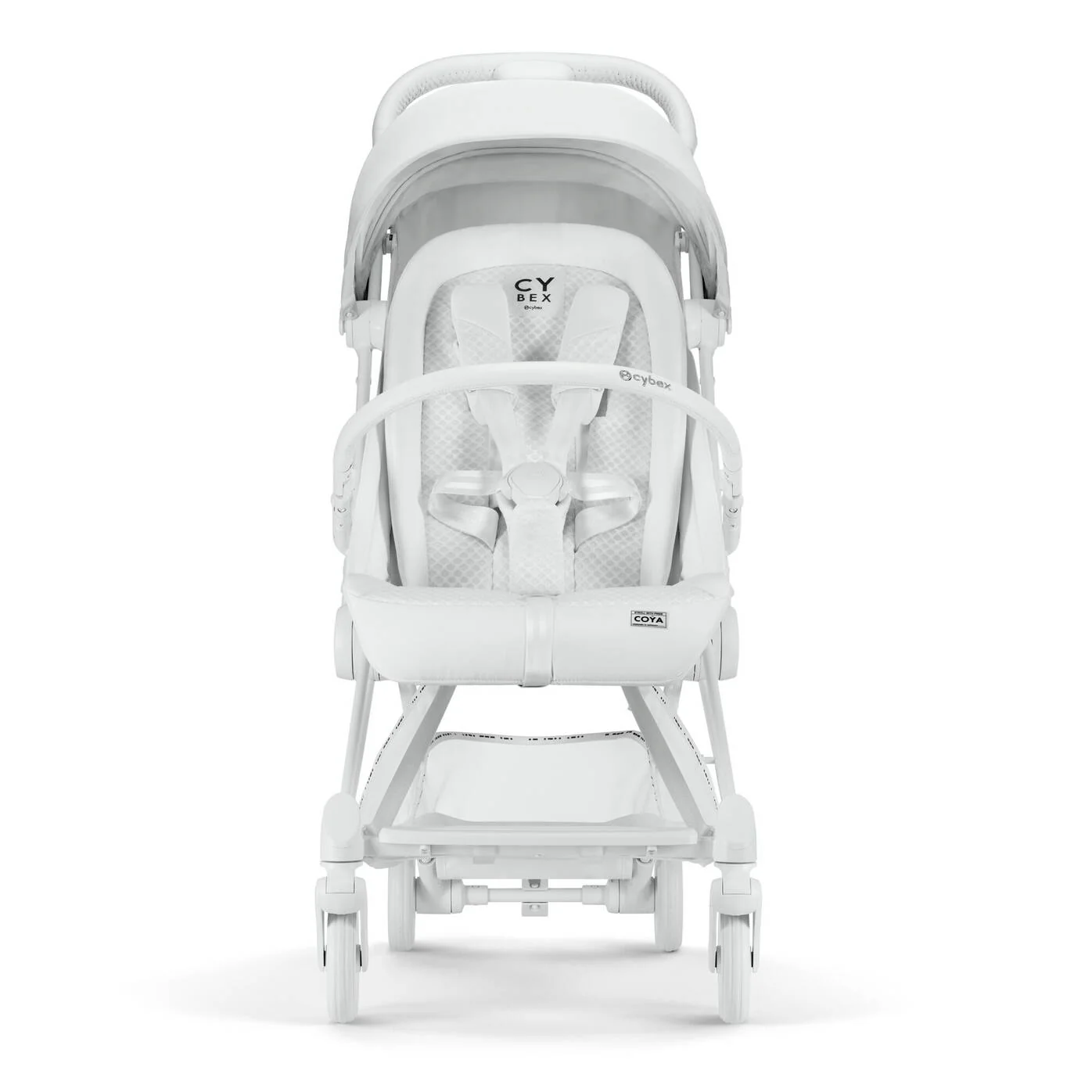 עגלת תינוק Coya Urban White לבן - Image 2