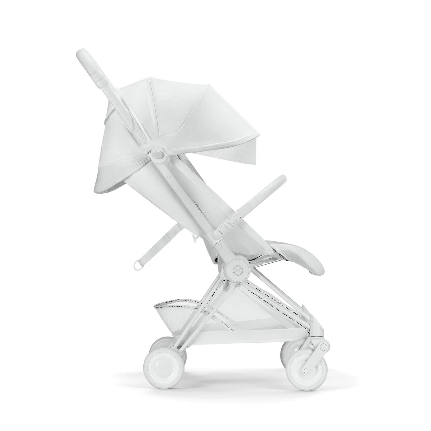 עגלת תינוק Coya Urban White לבן - Image 3
