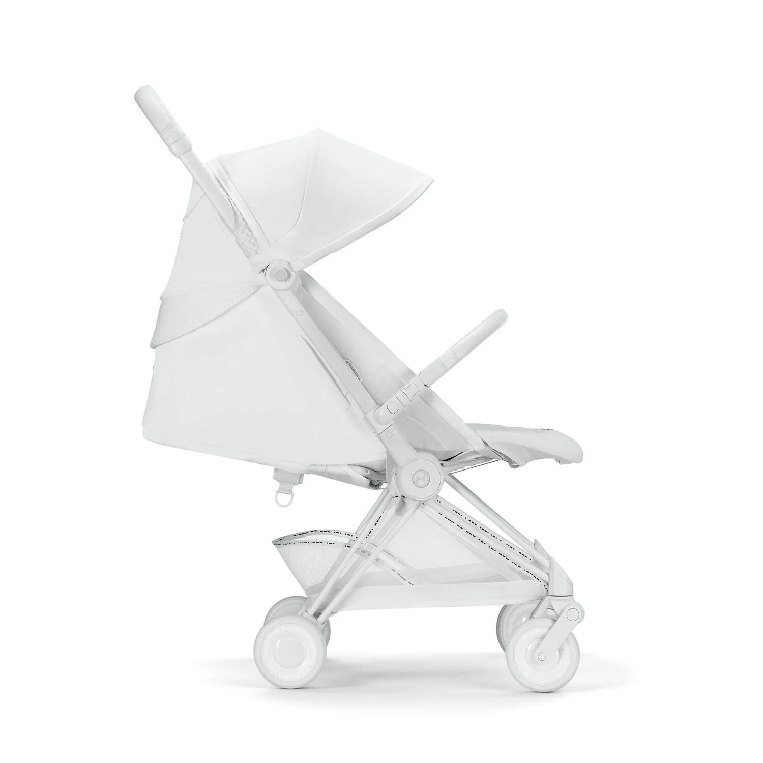 עגלת תינוק Coya Urban White לבן - Image 4