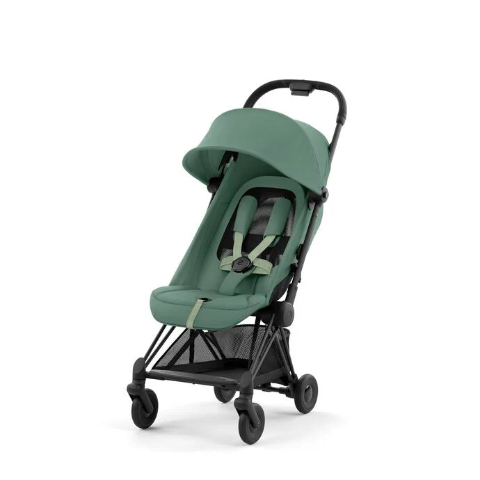 עגלת תינוק Coya רוזגולד Leaf Green - Image 6