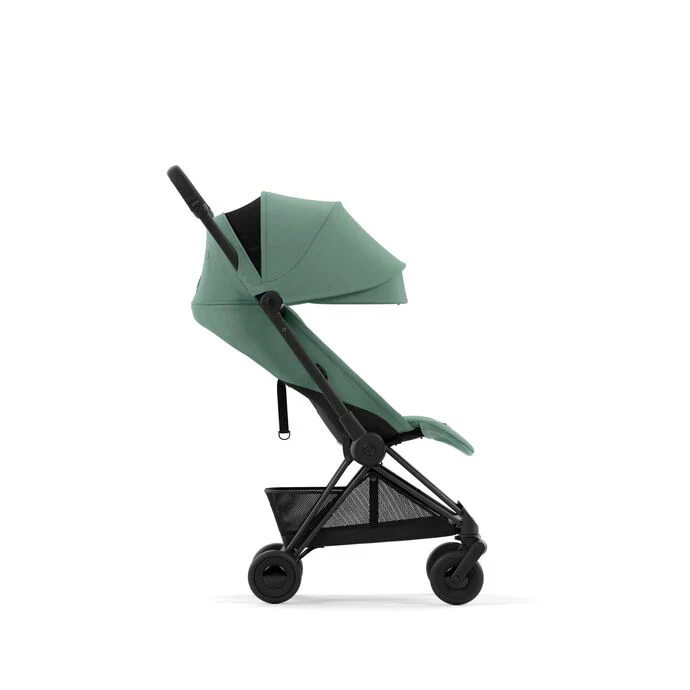 עגלת תינוק Coya רוזגולד Leaf Green - Image 7