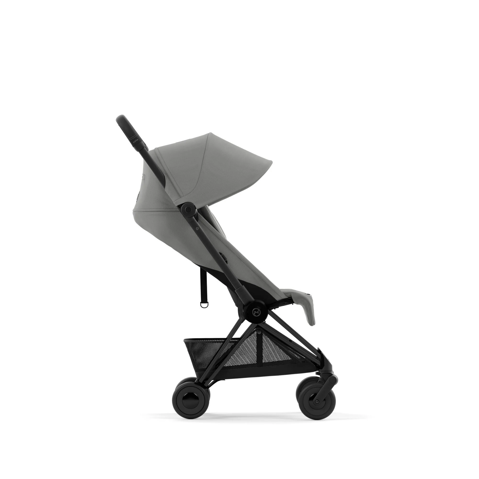 עגלת תינוק Coya שחור מט Mirage Grey - Image 3