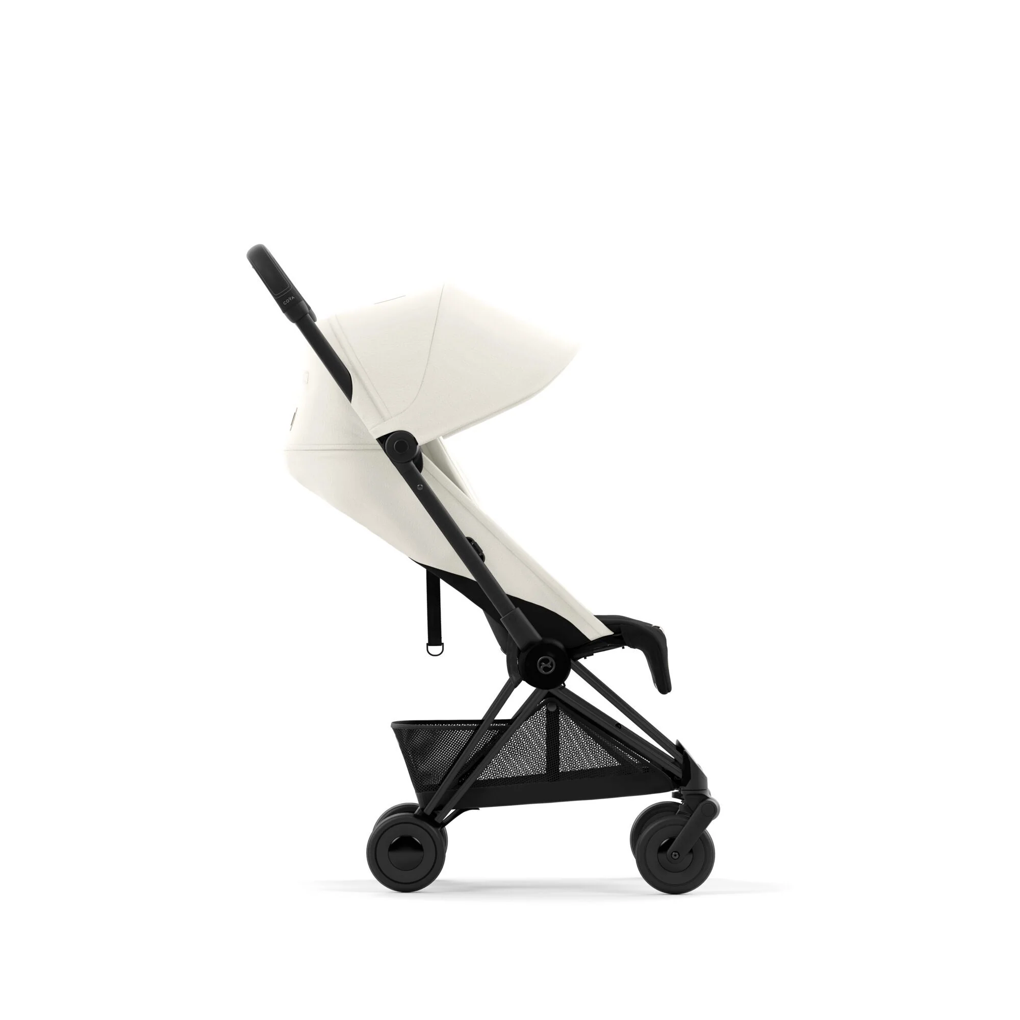 עגלת תינוק Coya שחור מט Off White - Image 3
