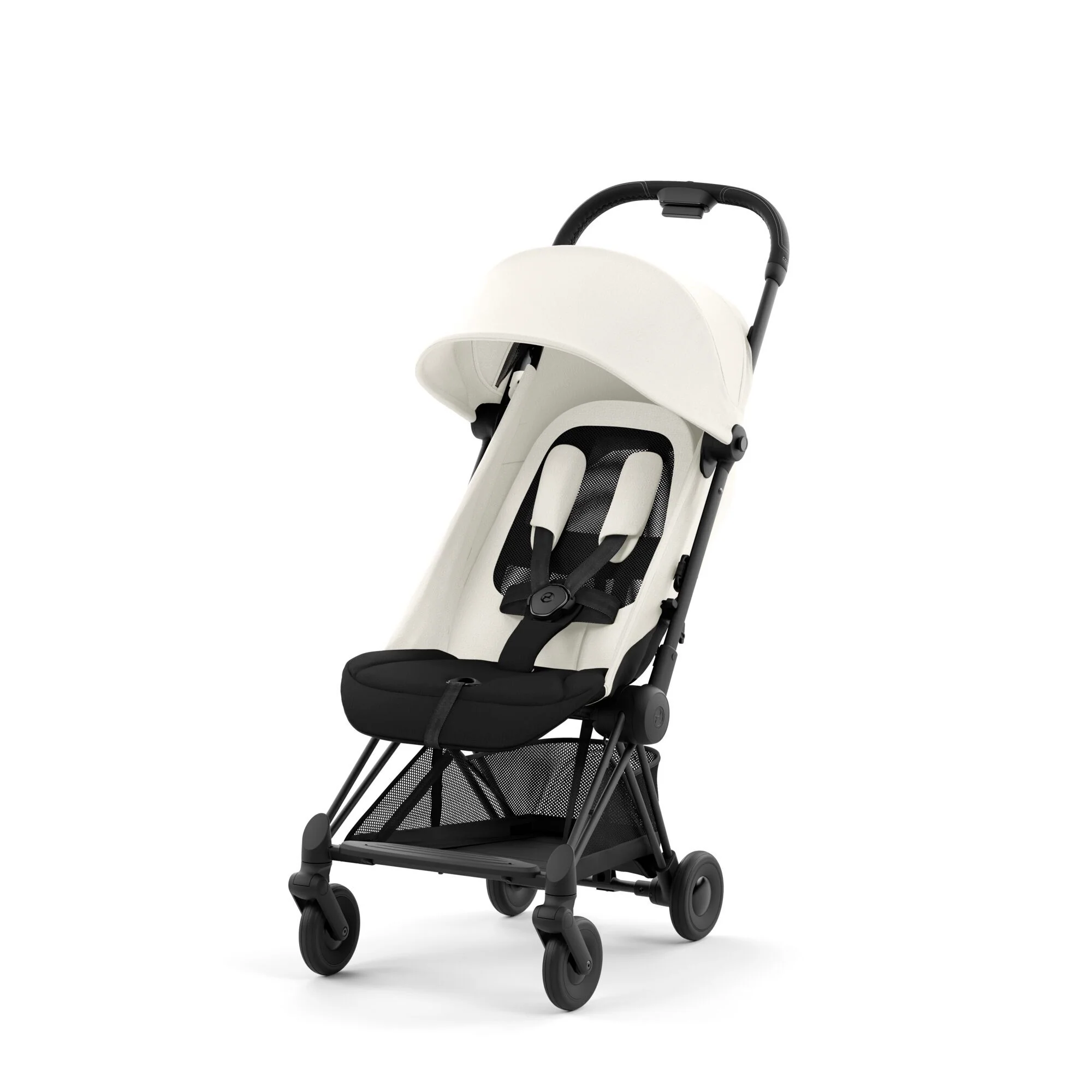 עגלת תינוק Coya שחור מט Off White - Image 6