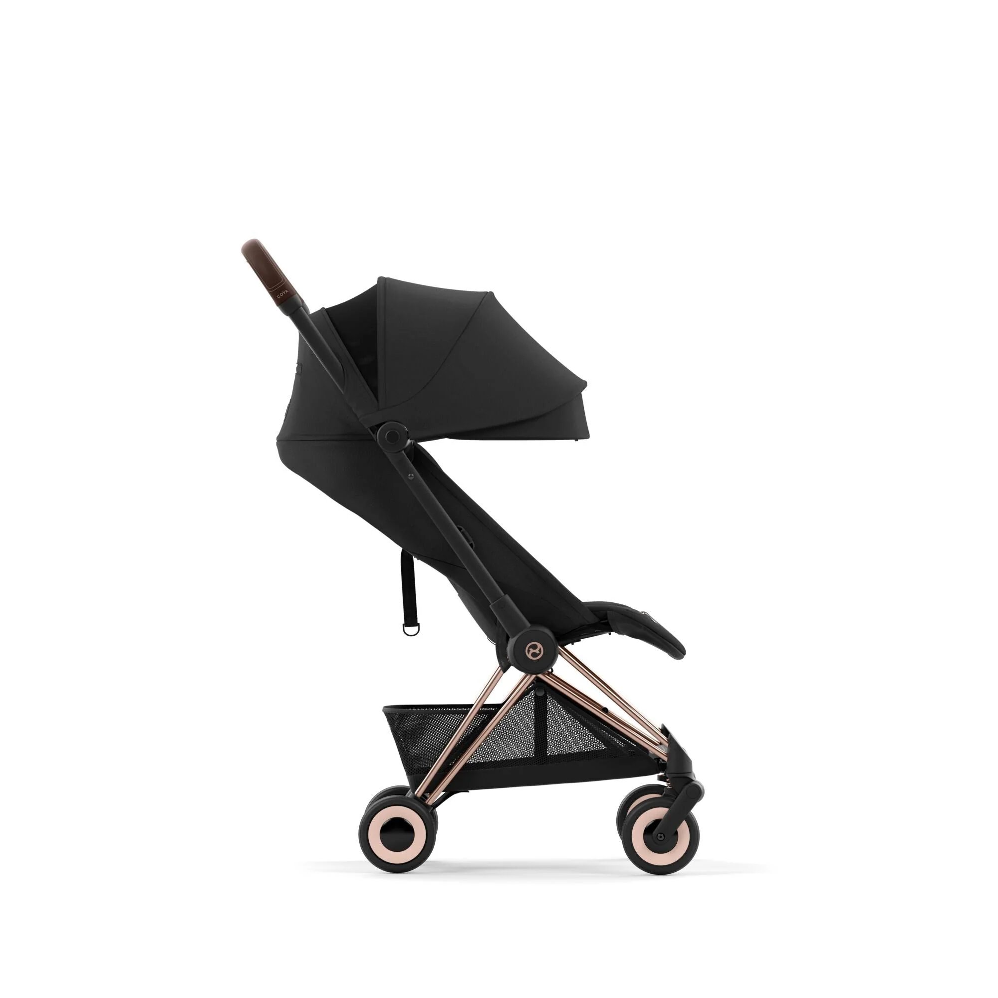 עגלת תינוק Coya רוזגולד sepia black - Image 4
