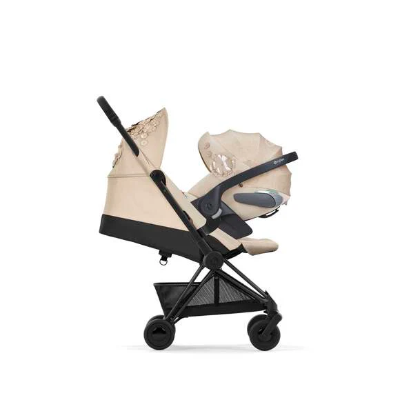 עגלת תינוק Coya Simply Flowers Beige - Image 4