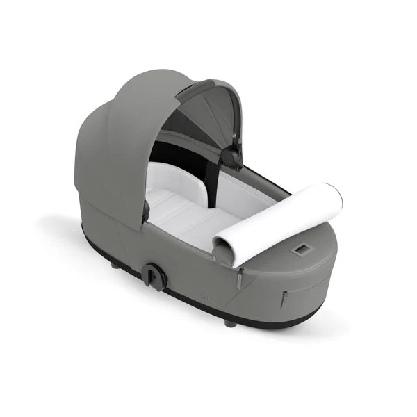 עגלת תינוק Mios 3 Mirage Grey עם שלדה כרום שחור - Image 5