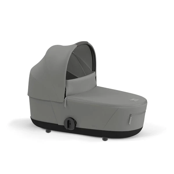 עגלת תינוק Mios 3 Mirage Grey עם שלדה כרום שחור - Image 6