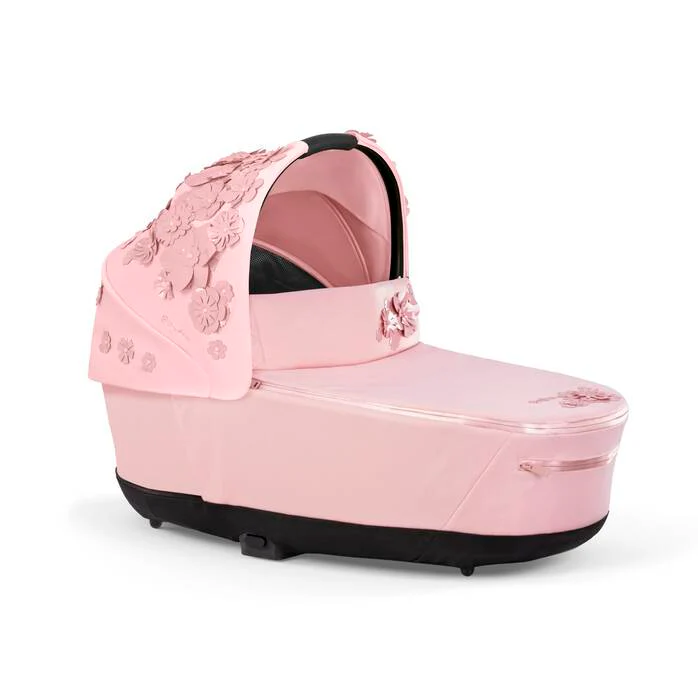 עגלת תינוק Priam 4 Capsule SIMPLY FLOWERS Pale Blush Matt Black - Image 4