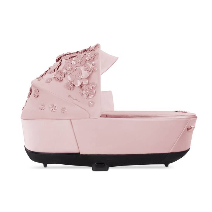 עגלת תינוק Priam 4 Capsule SIMPLY FLOWERS Pale Blush Matt Black - Image 5