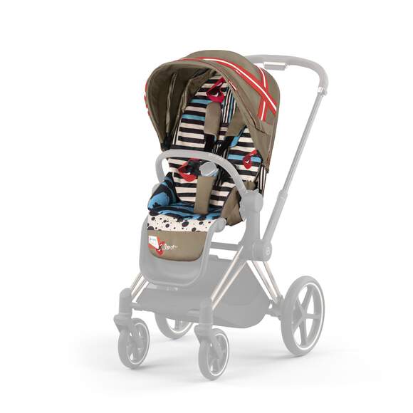 עגלת תינוק Priam 4 Capsule Karolina Kurkova Rosegold - Image 5