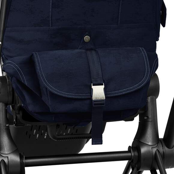 עגלת תינוק Priam 4 Capsule Luxury Rebellious Denim Blue - Image 3