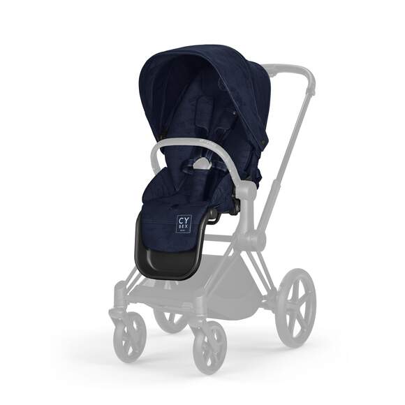 עגלת תינוק Priam 4 Capsule Luxury Rebellious Denim Blue - Image 5