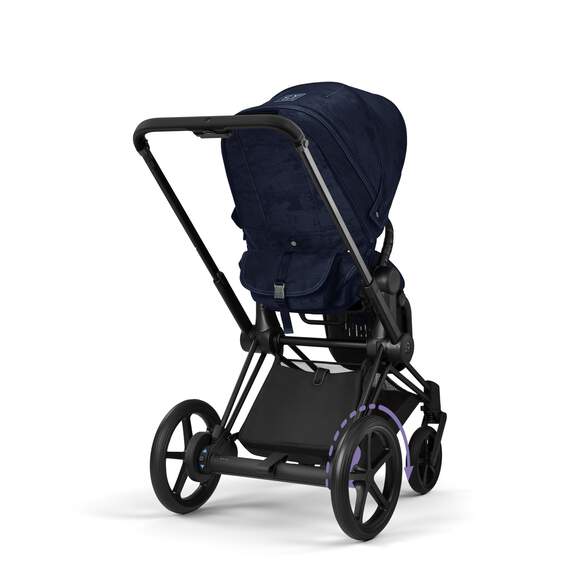 עגלת תינוק Priam 4 Capsule Luxury Rebellious Denim Blue - Image 8